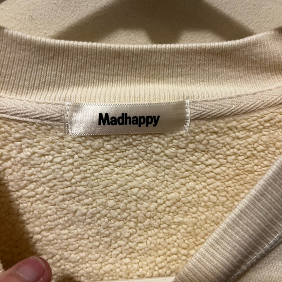NWOT Madhappy Local Optimist Heritage Sweatshirt Sz XS - Picture 5 of 7